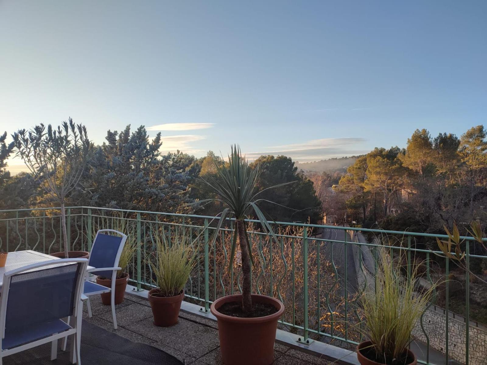 La Terrasse De L'Imbut - Climatisation & Piscine Leilighet Gréoux-les-Bains Eksteriør bilde